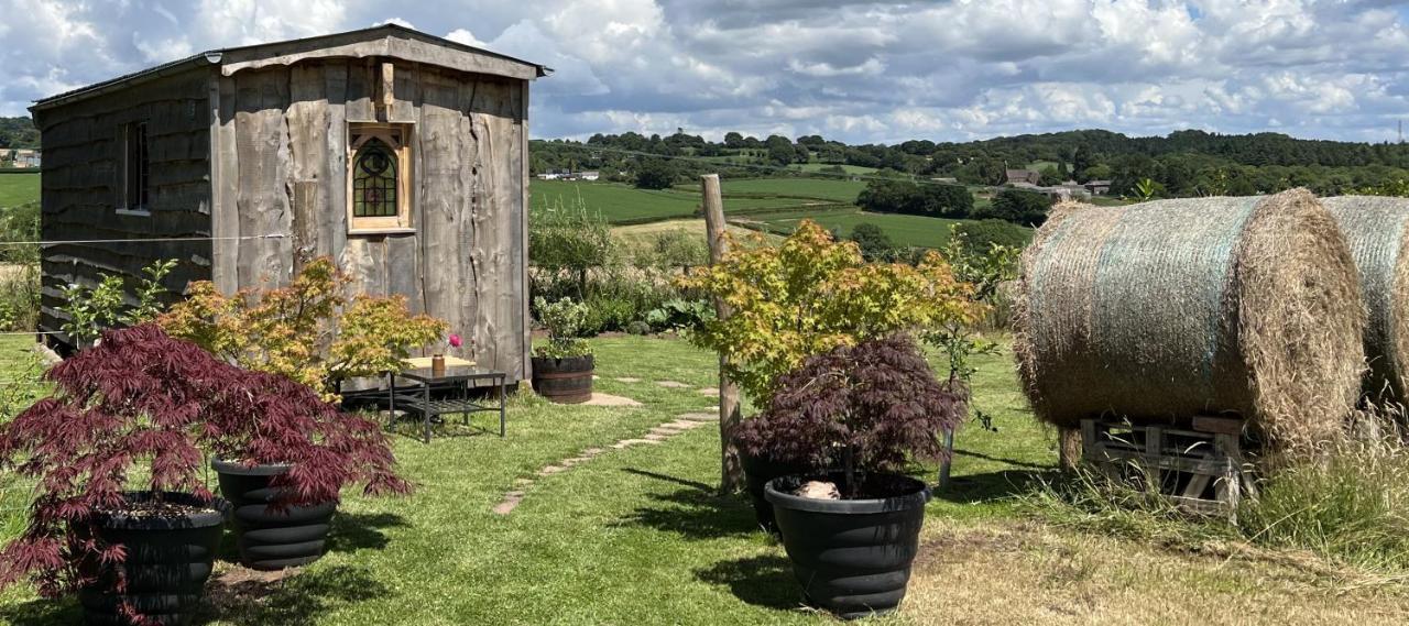 Luxury Shepherd'S Hut Style Cabin With Views Villa Херфорд Екстериор снимка